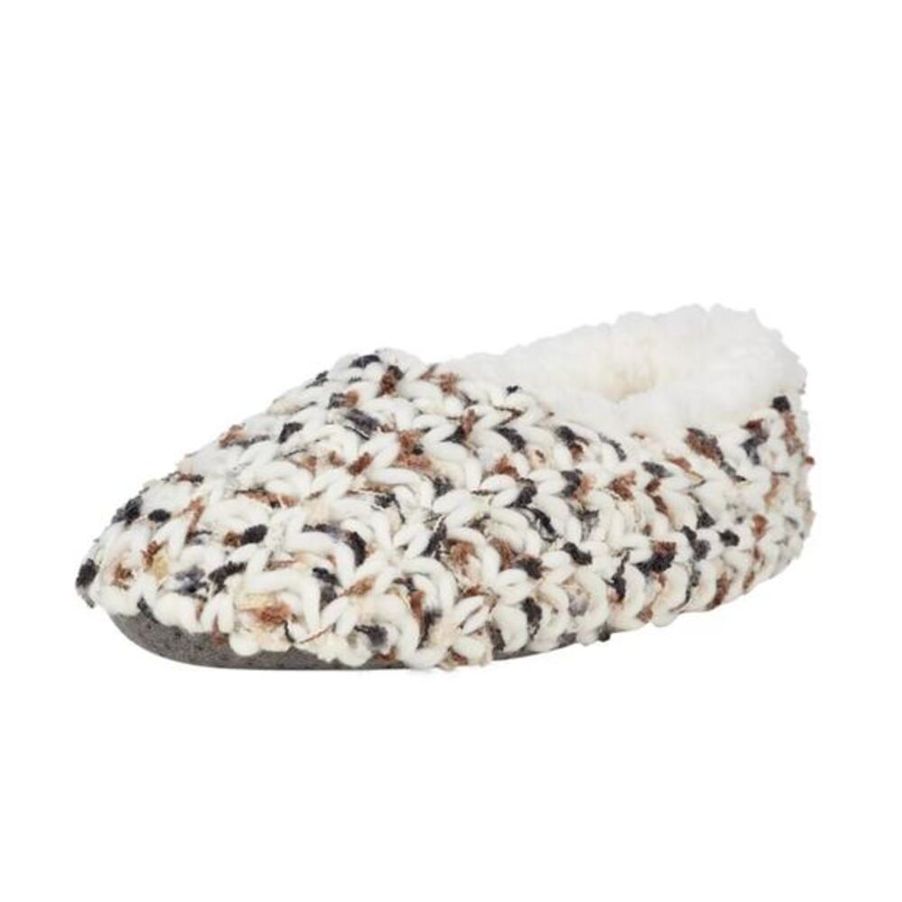 Northeast Outfitters Cozy Cabin Chunky Space Dye Slipper Brown Womens Size 5-7.5